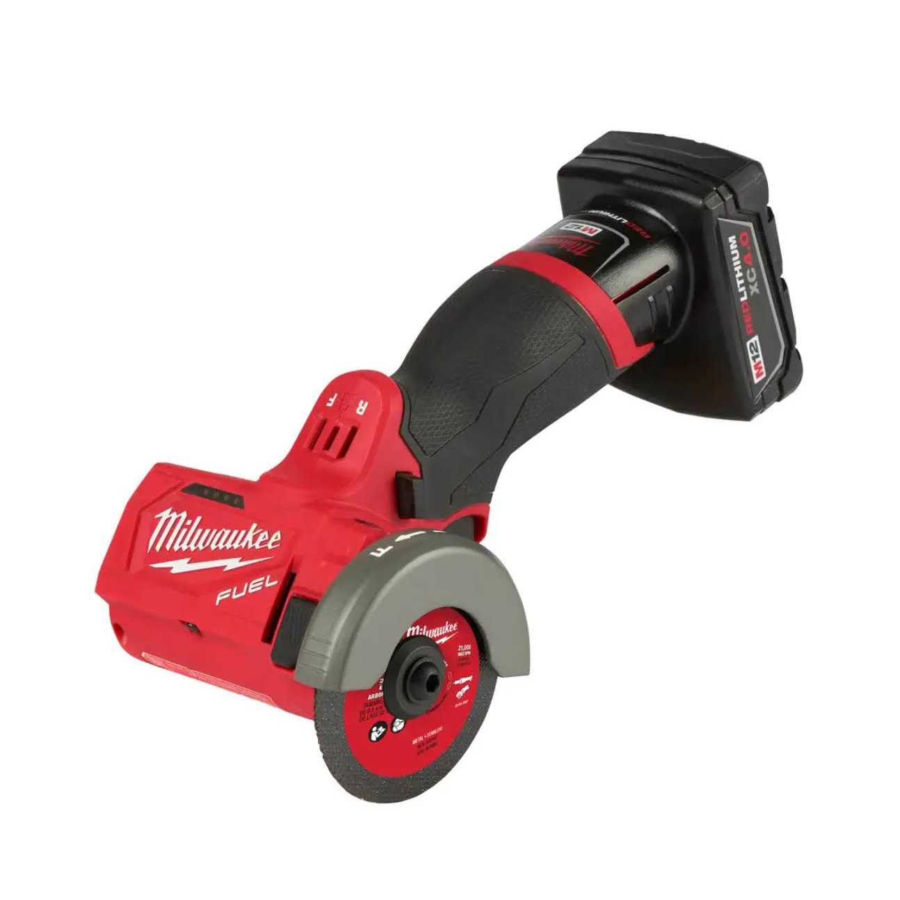 Milwaukee M12 FUEL 3 in. Lithium-Ion Brushless Cordless Cut Off Saw Kit with M12 - Image 4