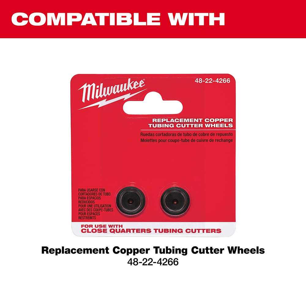 Milwaukee 48-22-4263 Close Quarters Tubing Cutter Set - Image 5