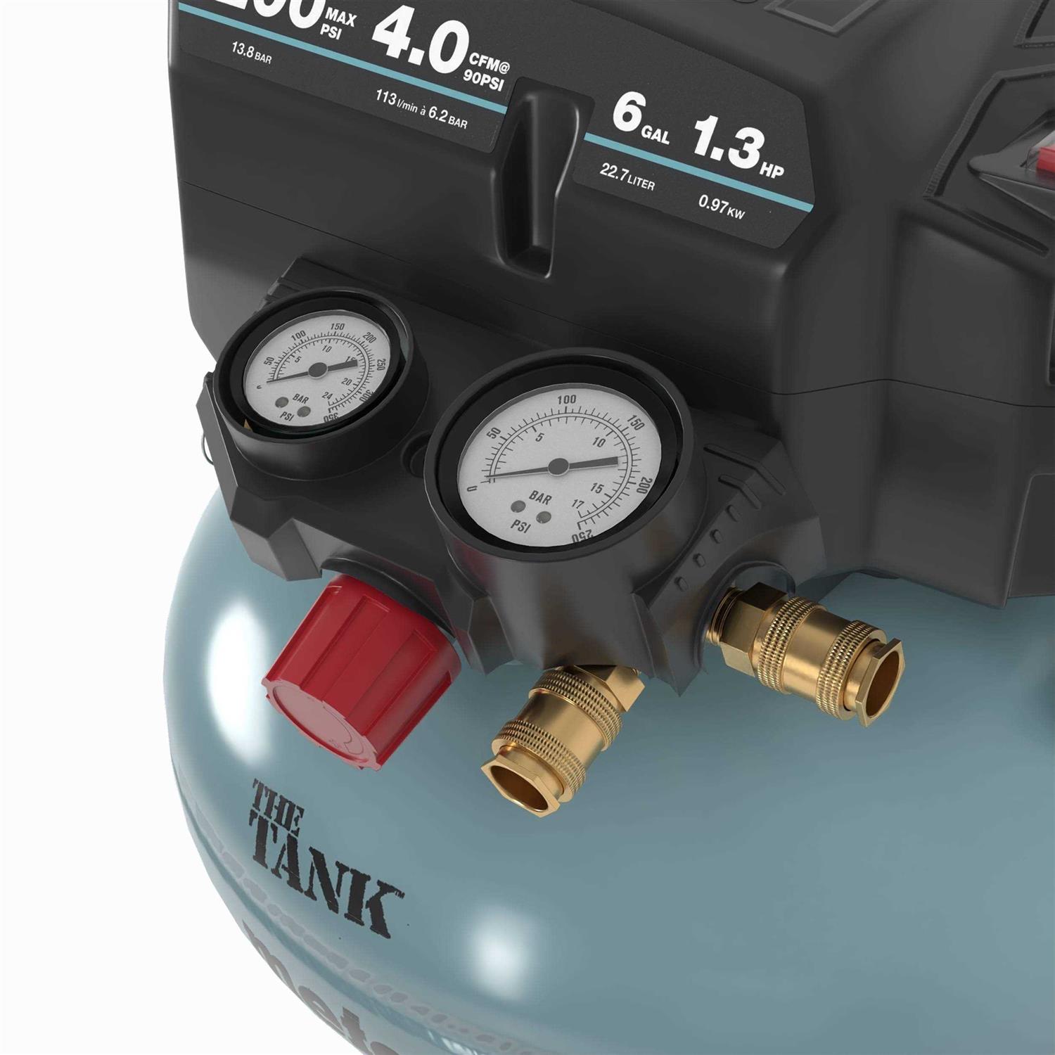 Metabo HPT 'The Tank' Pancake Air Compressor 200 PSI 6 Gallon EC914SM - Image 4