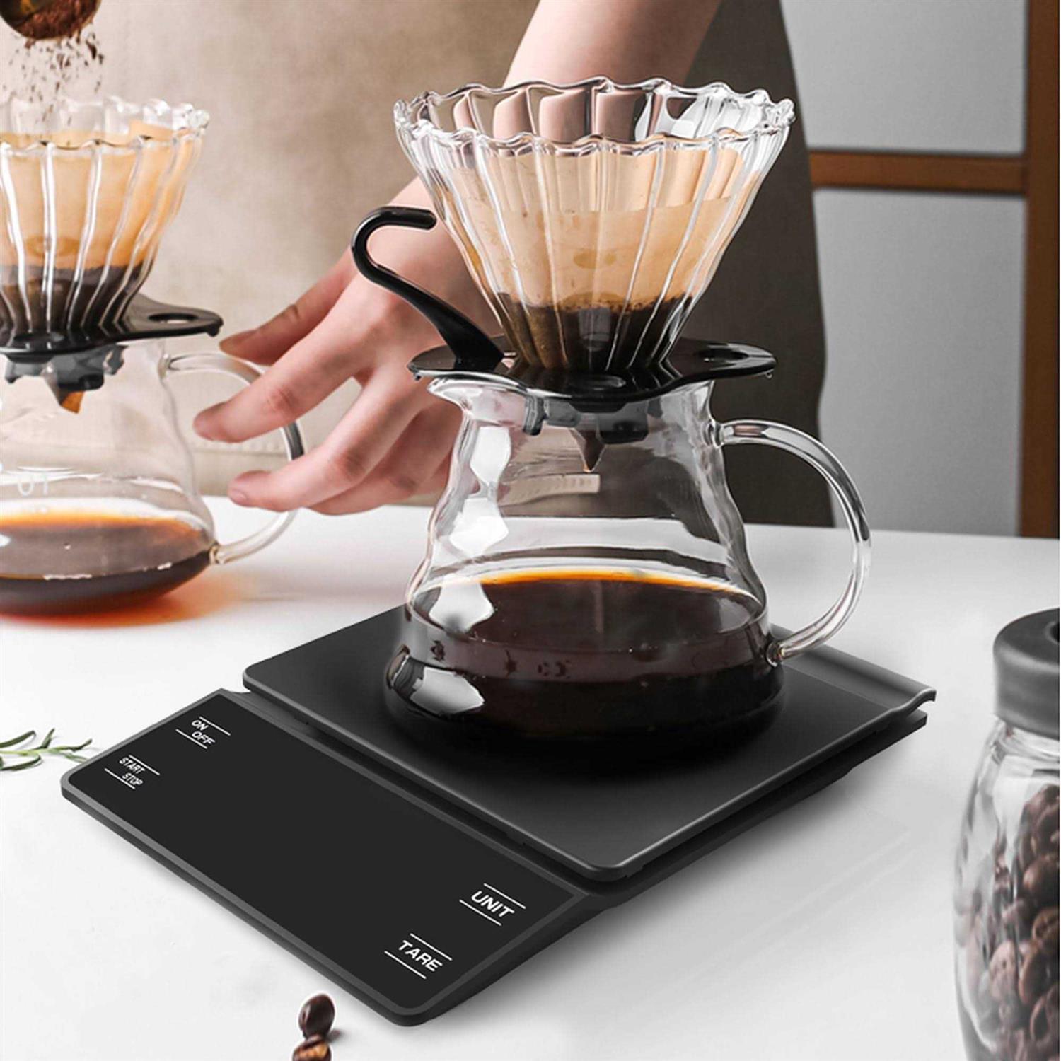 Nkove Digital Coffee Scale with Timer for Pour Over Maker Brew - Image 5