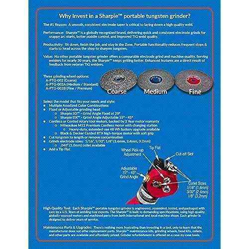 Sharpie DXCL Hand-Held Cordless Tungsten Sharpener Grinder - Image 5