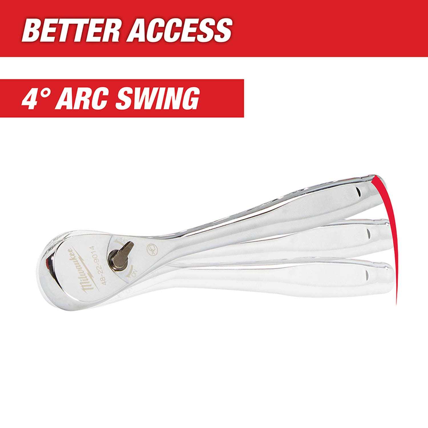 Milwaukee Tool 48-22-9482 Ratchet/Socket PACKOUT Set - Image 3