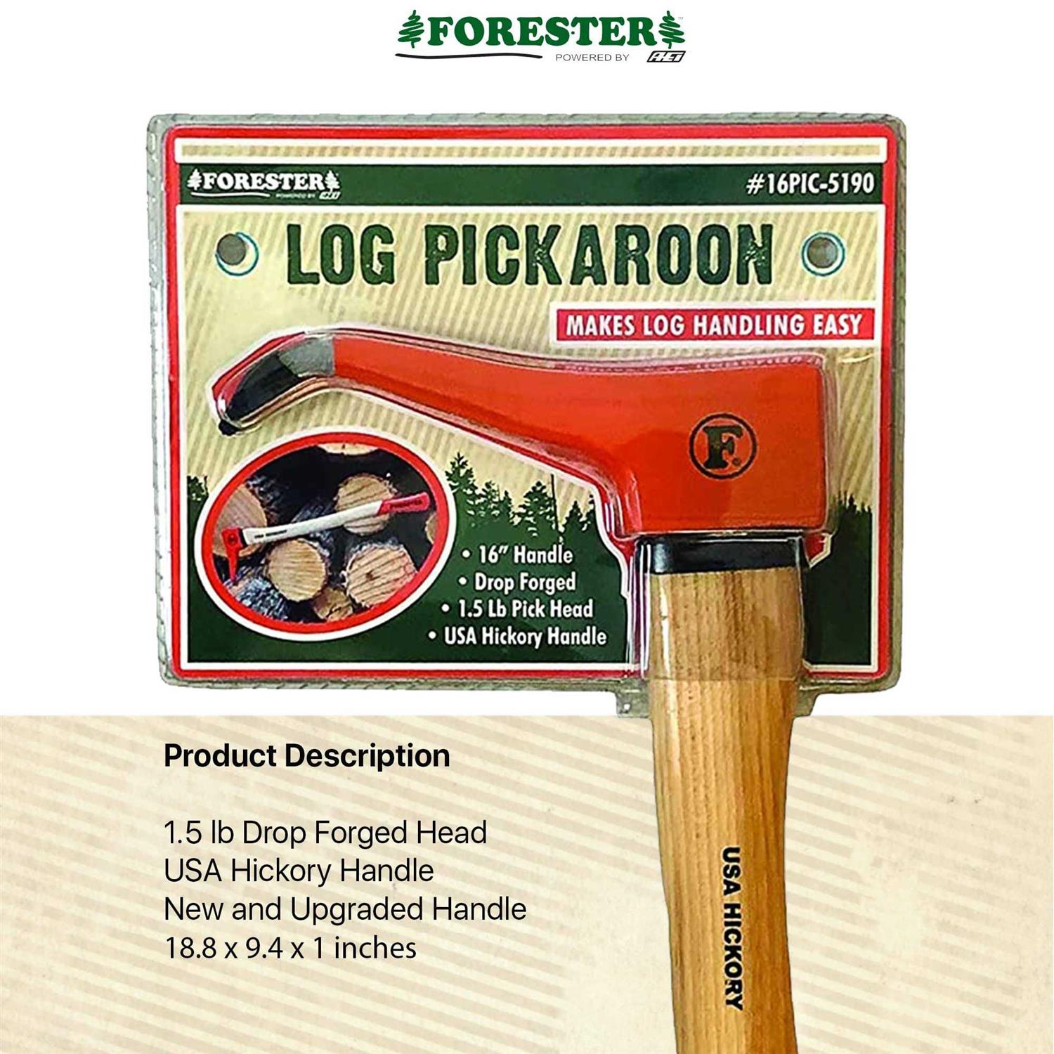 Forester Pickaroon USA Hickory Handle Log - Image 2