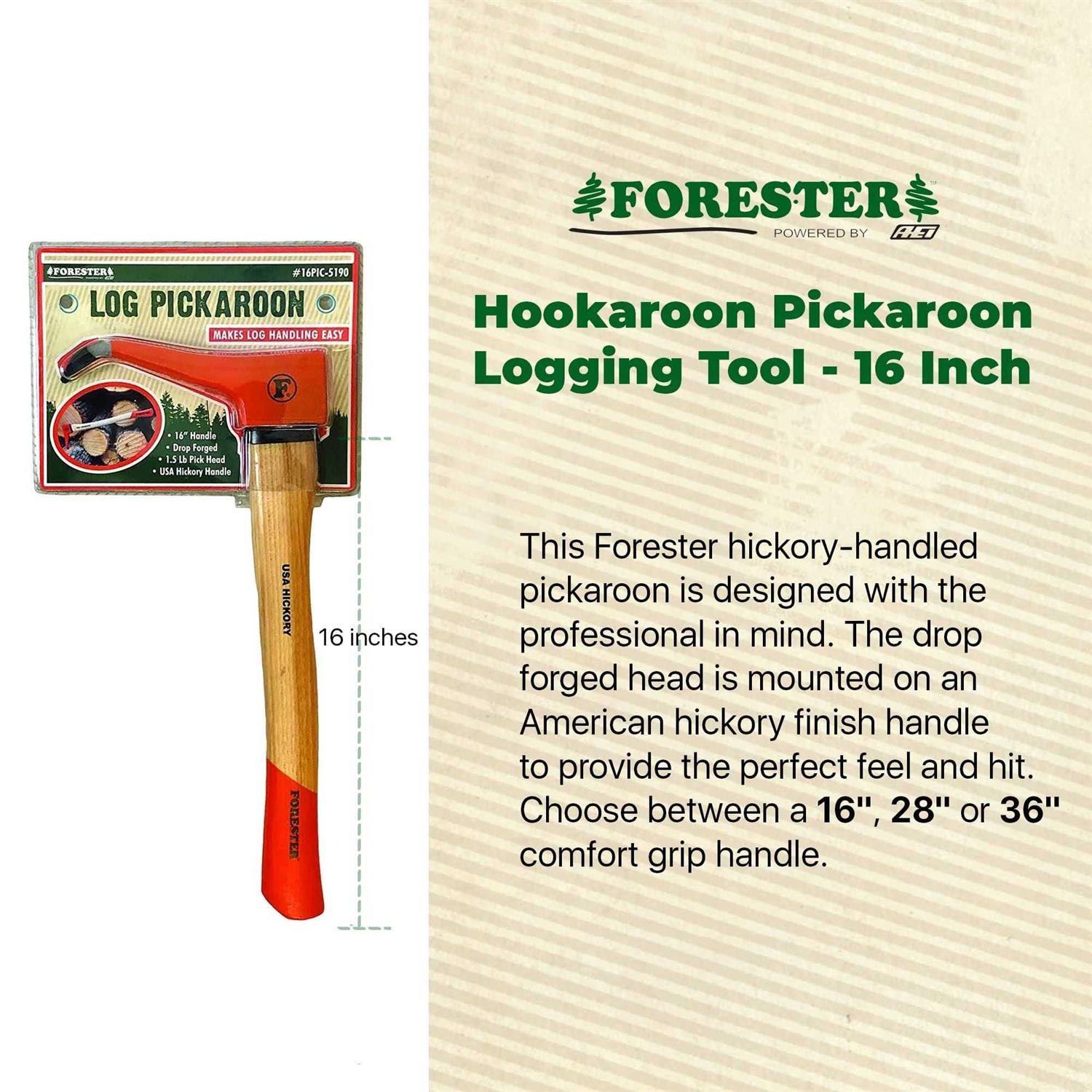 Forester Pickaroon USA Hickory Handle Log - Image 3