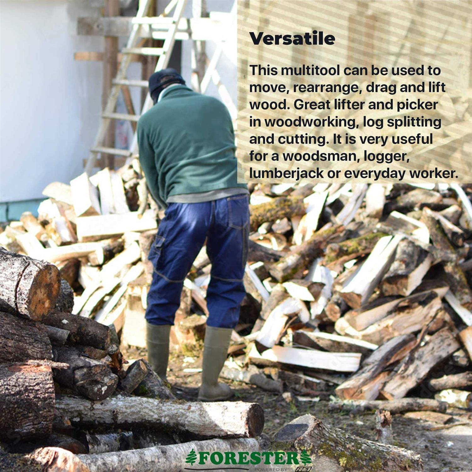 Forester Pickaroon USA Hickory Handle Log - Image 4