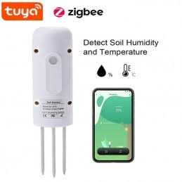 ZIGBEE Garden Soil Moisture & Temperature Meter,Sensor-Outdoor Waterproof,Plant Humidity Tester,Compatible with TUYA Smart APP - Image 3