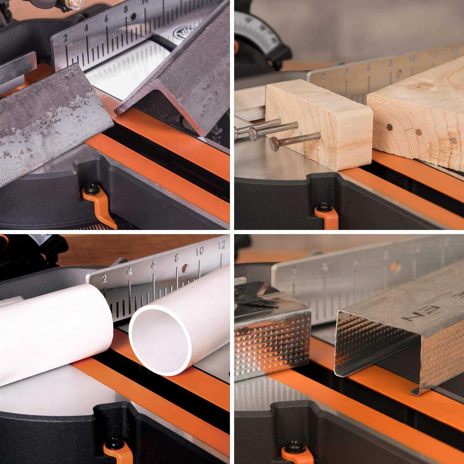 Evolution Power Tools R185SMS+ 7-1/4 Multi-Material Compound Sliding Miter Saw - Image 2