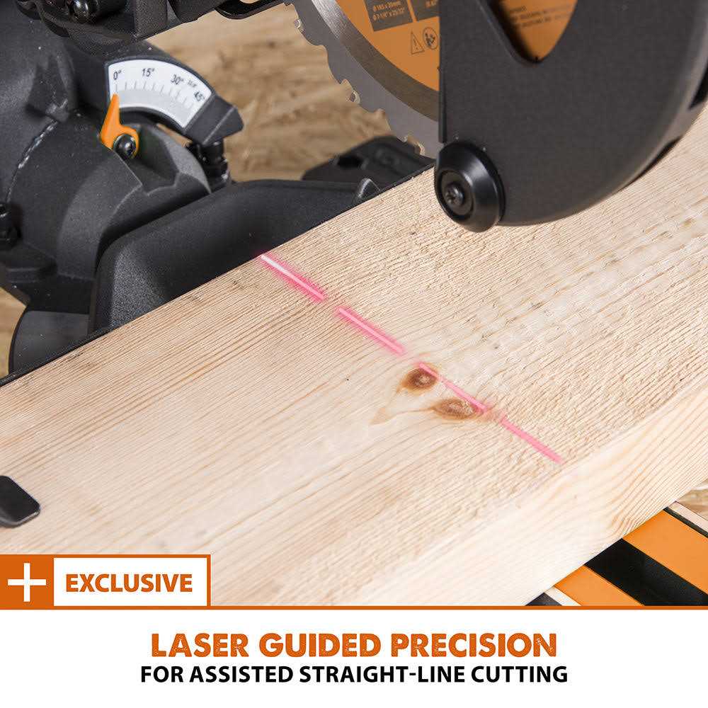 Evolution Power Tools R185SMS+ 7-1/4 Multi-Material Compound Sliding Miter Saw - Image 4