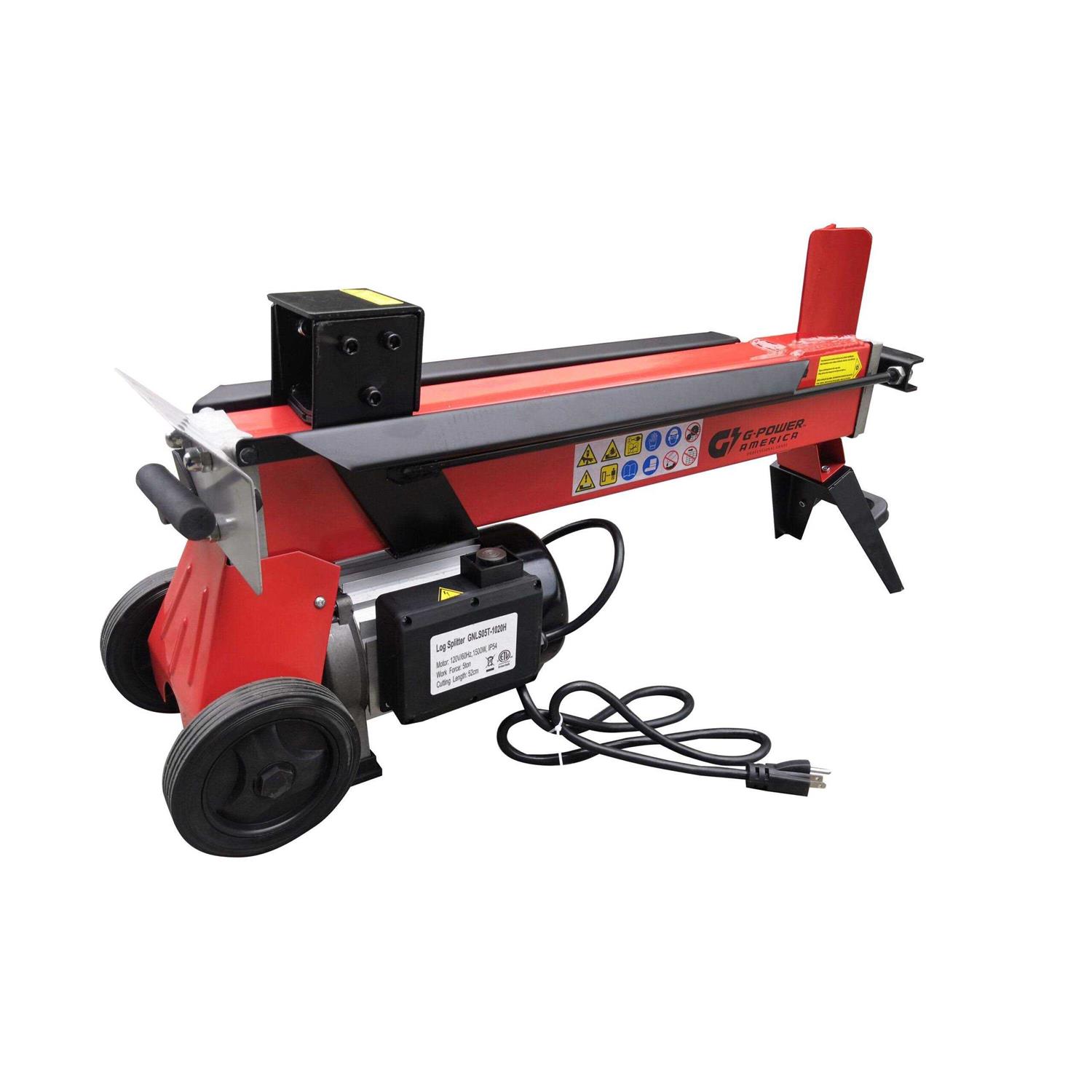 Green-Power America 5-Ton 12.5-Amp Electric Log Splitter - Image 4