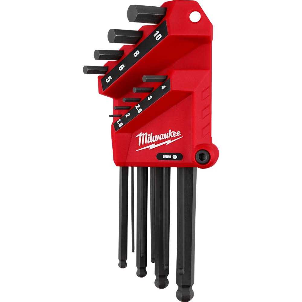 Milwaukee 48-22-2187 22-Key Ball End L-Key Set - Image 3