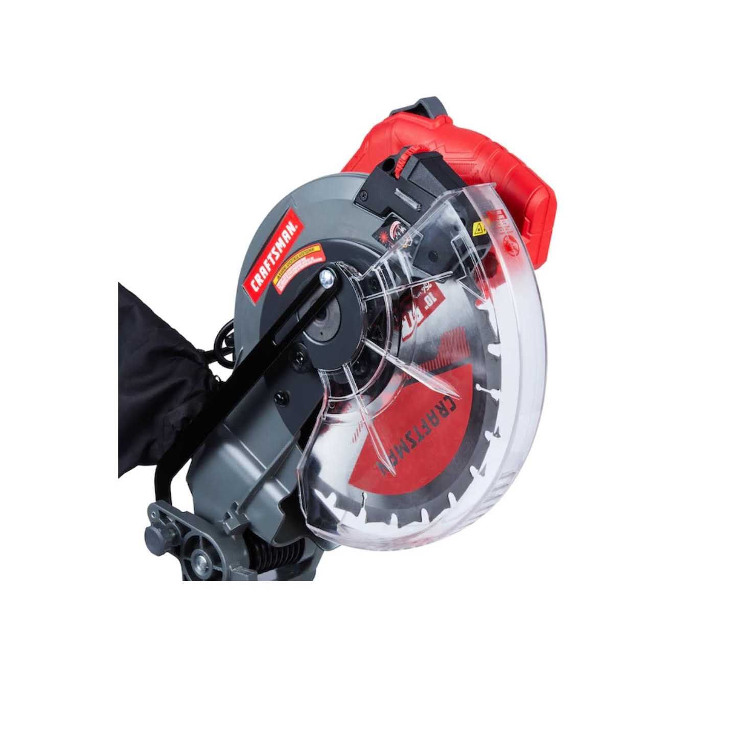 Craftsman 10-in Single Bevel Folding Compound Corded Miter Saw - Image 5