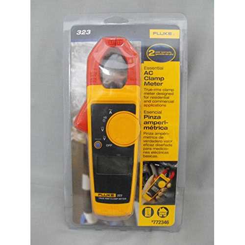 Fluke 323 True RMS Digital Clamp Meter Multimeter - Image 3