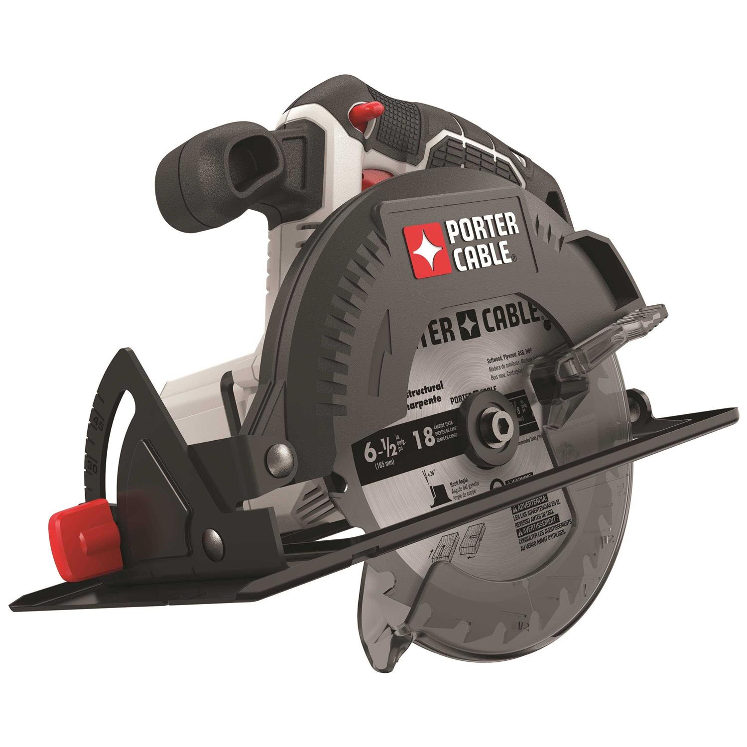 Porter Cable PCC660B 20V MAX* 6-1/2 in Cordless Circular Saw