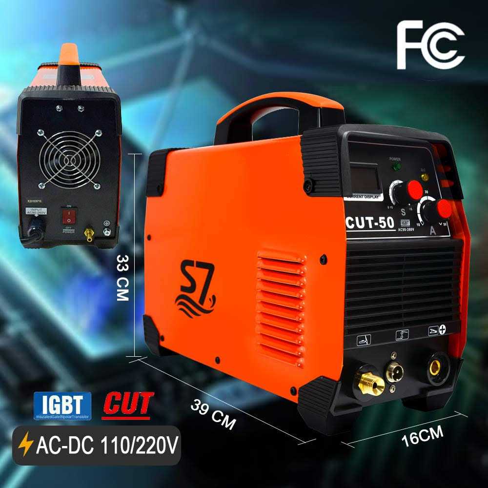 S7 Plasma Cutter Max Cutting Thickness 20MM 50A Inverter DC Inverter 110/220V Dual Voltage Cutting Machine with Free Accessories Easy Cutter - Image 4