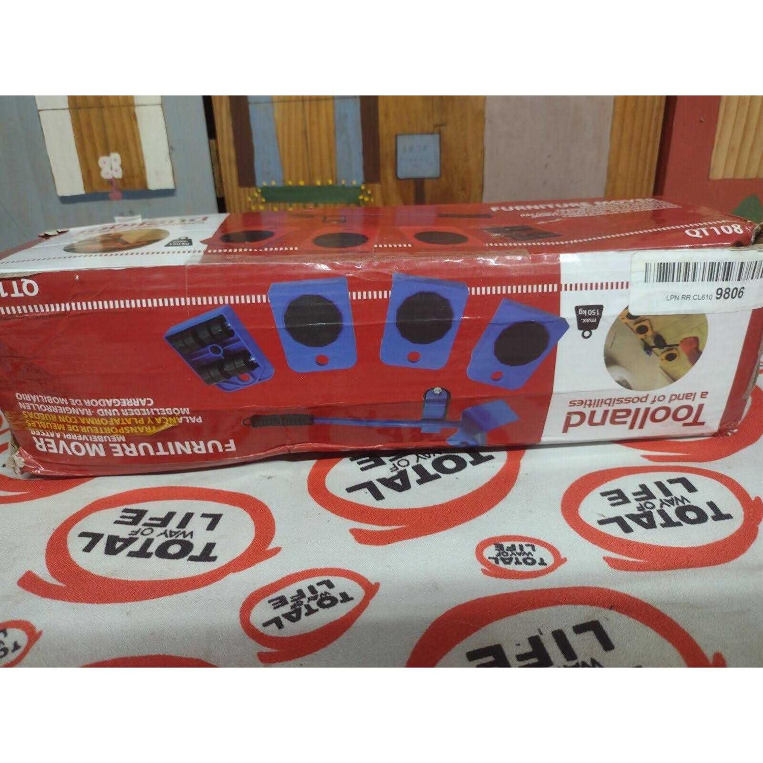 Furniture Lifter Mover Tool Set and 4 pcs 4.13x3.15 Furniture Slides Kit - Image 5