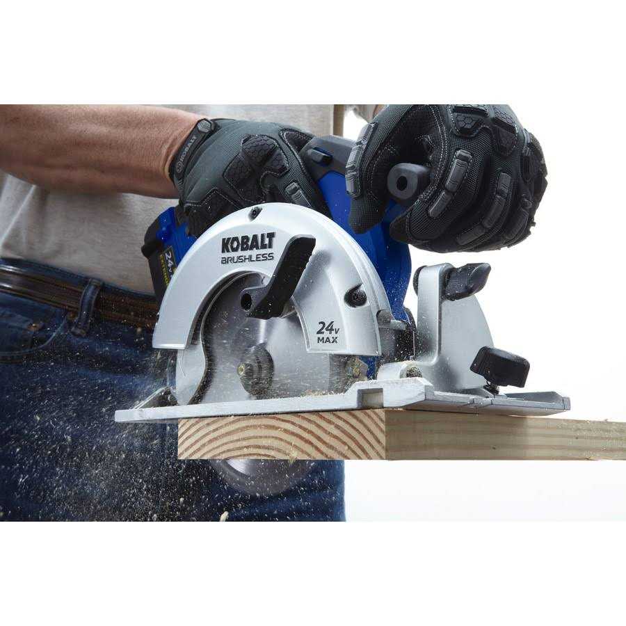 Kobalt 24-Volt Max 6-1/2-in Cordless Circular Saw Brake - Image 3