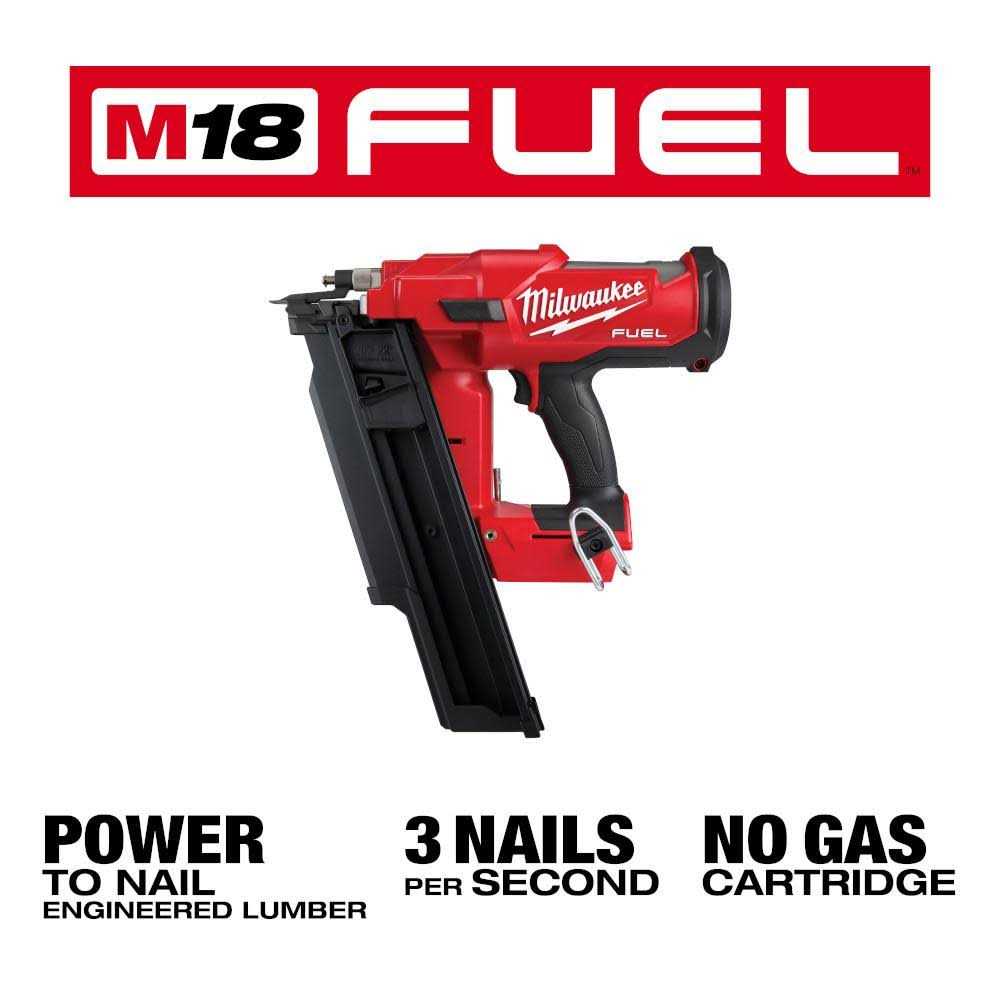 Milwaukee 2744-20 M18 FUEL 21 Degree Framing Nailer - Image 3