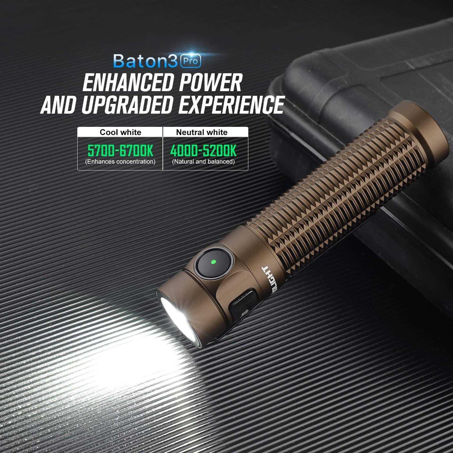 Olight Baton 3 Pro Flashlight - Image 5