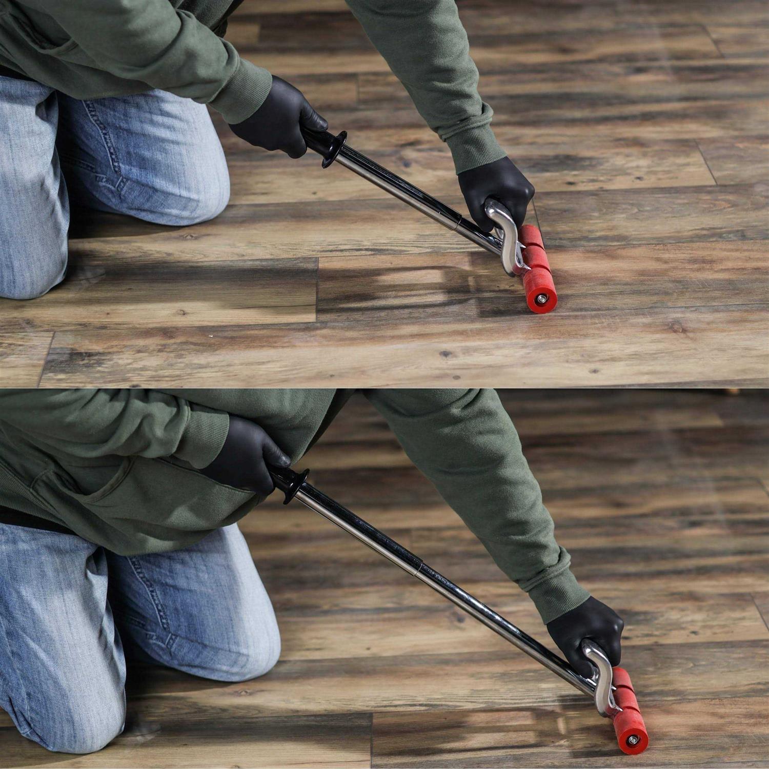 Dct Extendable Flooring Seam Press Roller Laminate Vinyl Carpet Linoleum Floor - Image 5