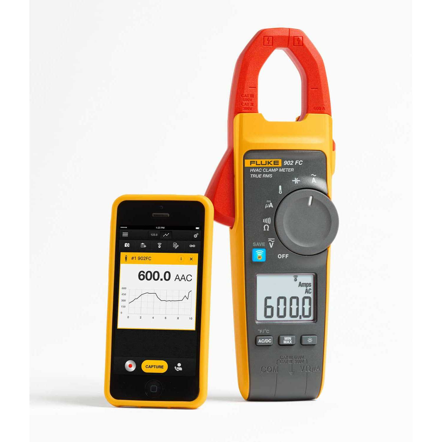 Fluke-902 FC True-RMS HVAC Clamp Meter - Image 5