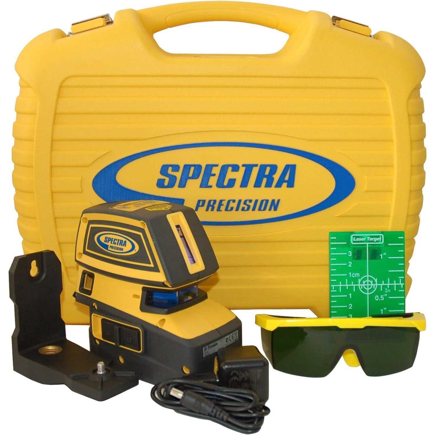 Spectra Precision LT52G 5-Point and 2-Cross Green Beam Line Laser Level - Image 5