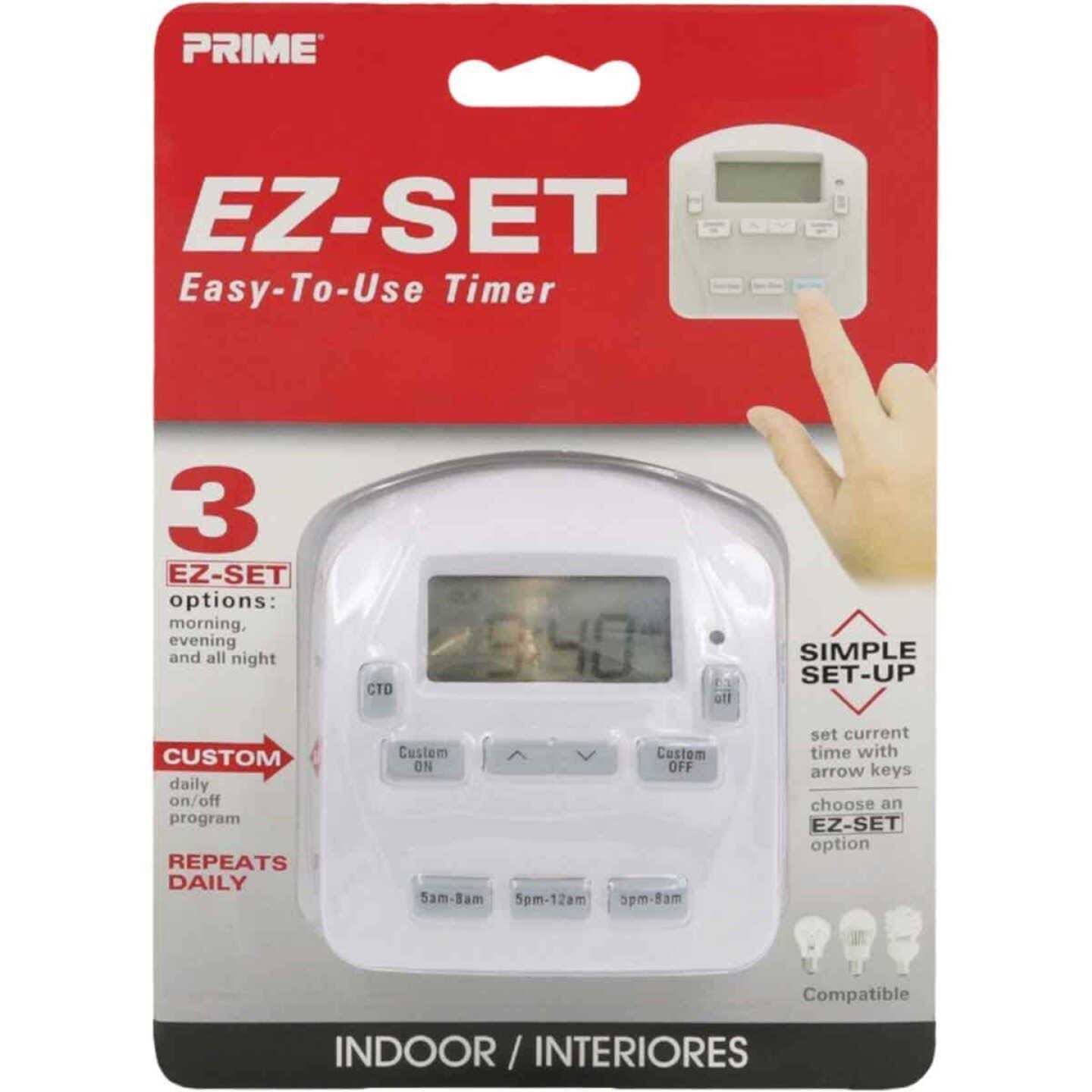 Prime EZ-Set Indoor Digital Timer White - Image 4