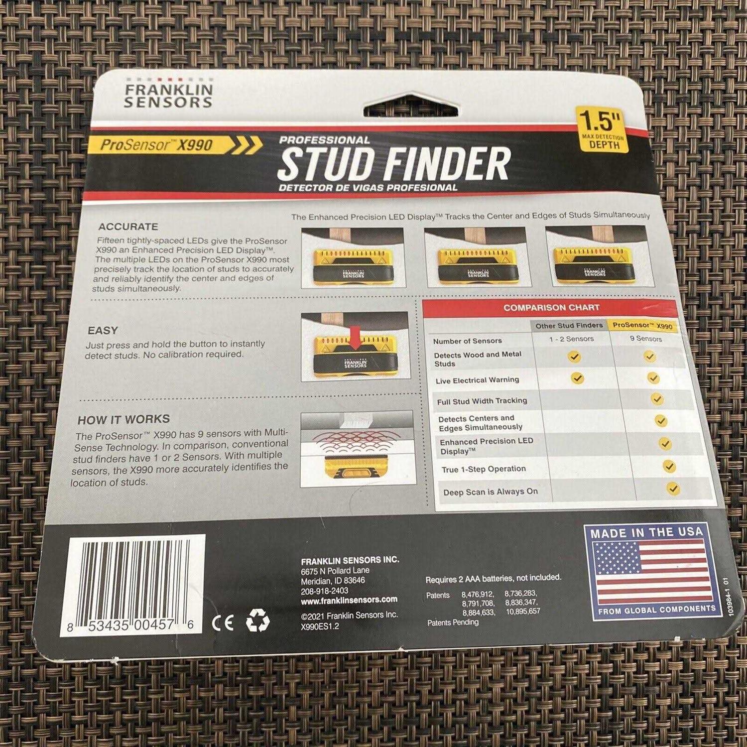 Franklin Sensors ProSensor X990 - Image 3