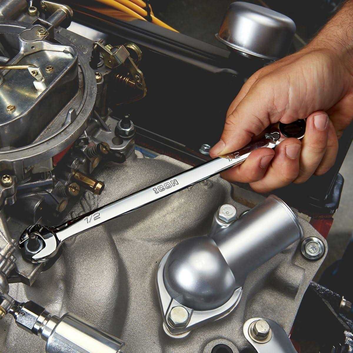Icon Professional Ratcheting Combination Wrench Set - Image 4