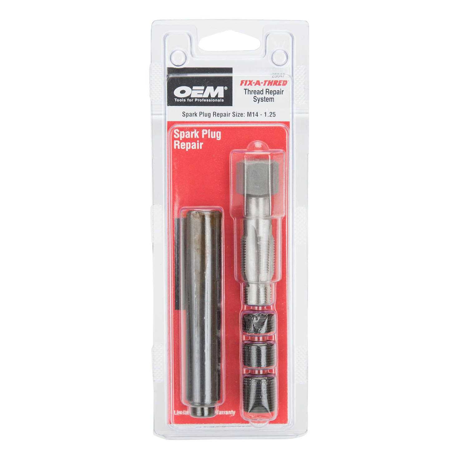 OEMTOOLS Spark Plug Thread Repair Kit 25647 - Image 3