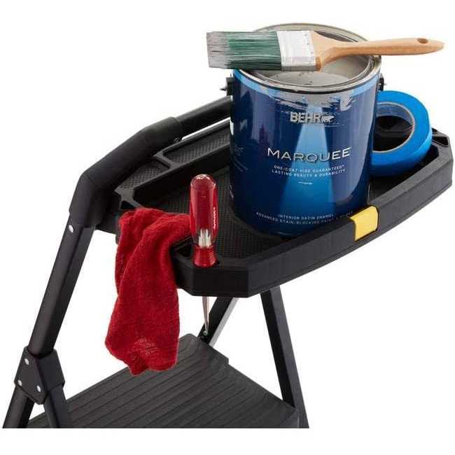 Gorilla Ladders GLHD-3T 3-Step Pro-Grade Steel Project Ladder - Image 5