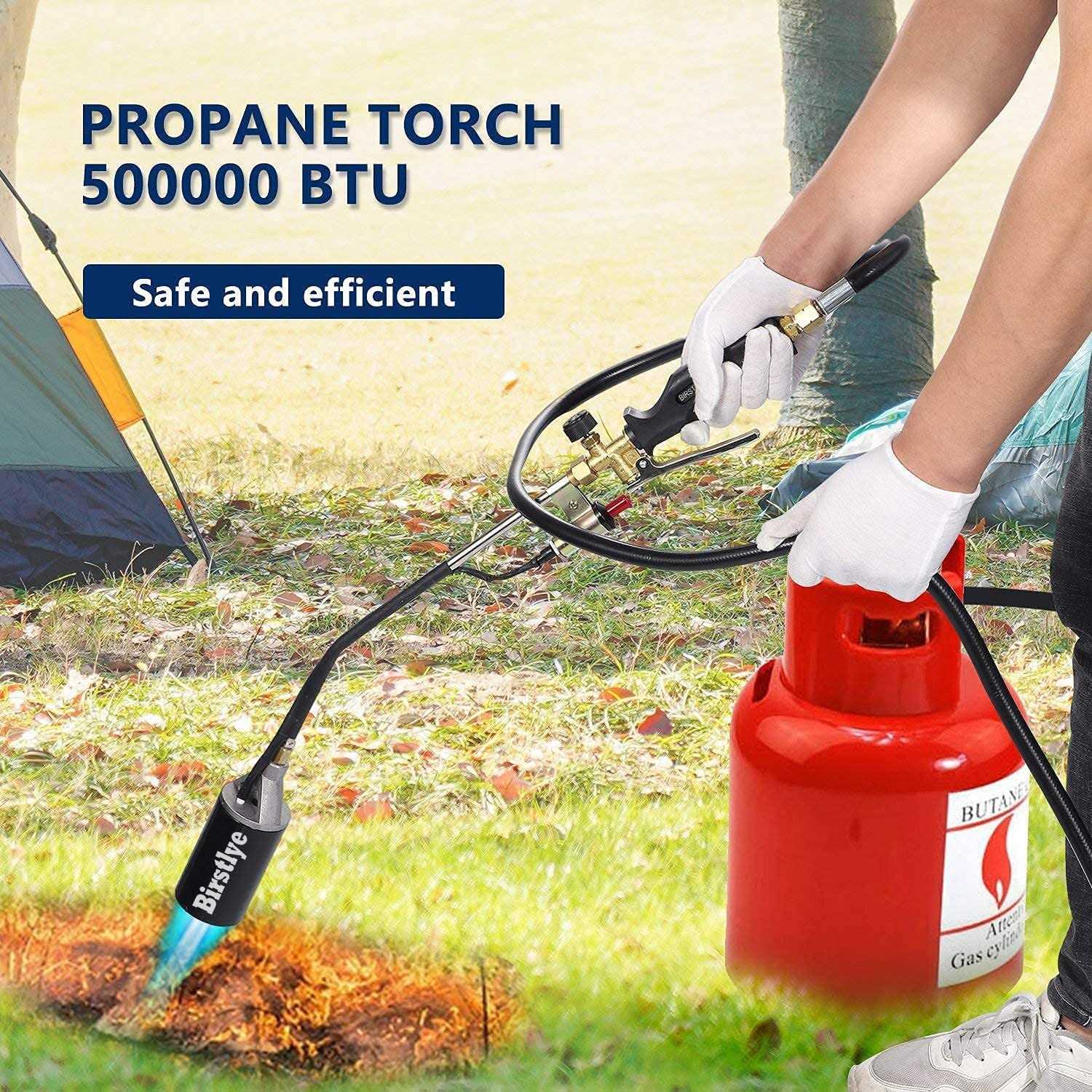 Propane Torch Weed Burner,Blow Torch,High Output 500,000 - Image 5