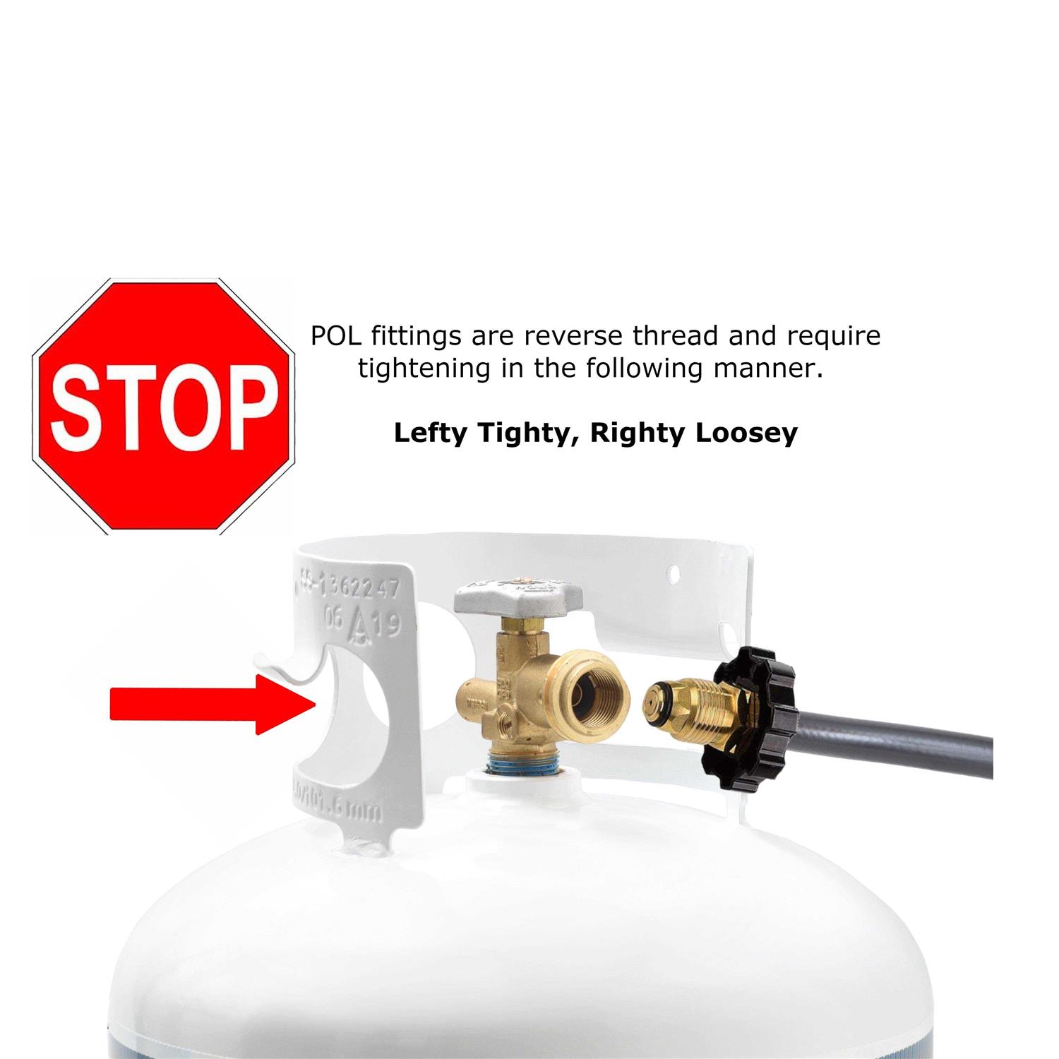 Flame King Heavy Duty Propane Weed Burner Torch 500,000 BTU with Flint Striker - Image 4