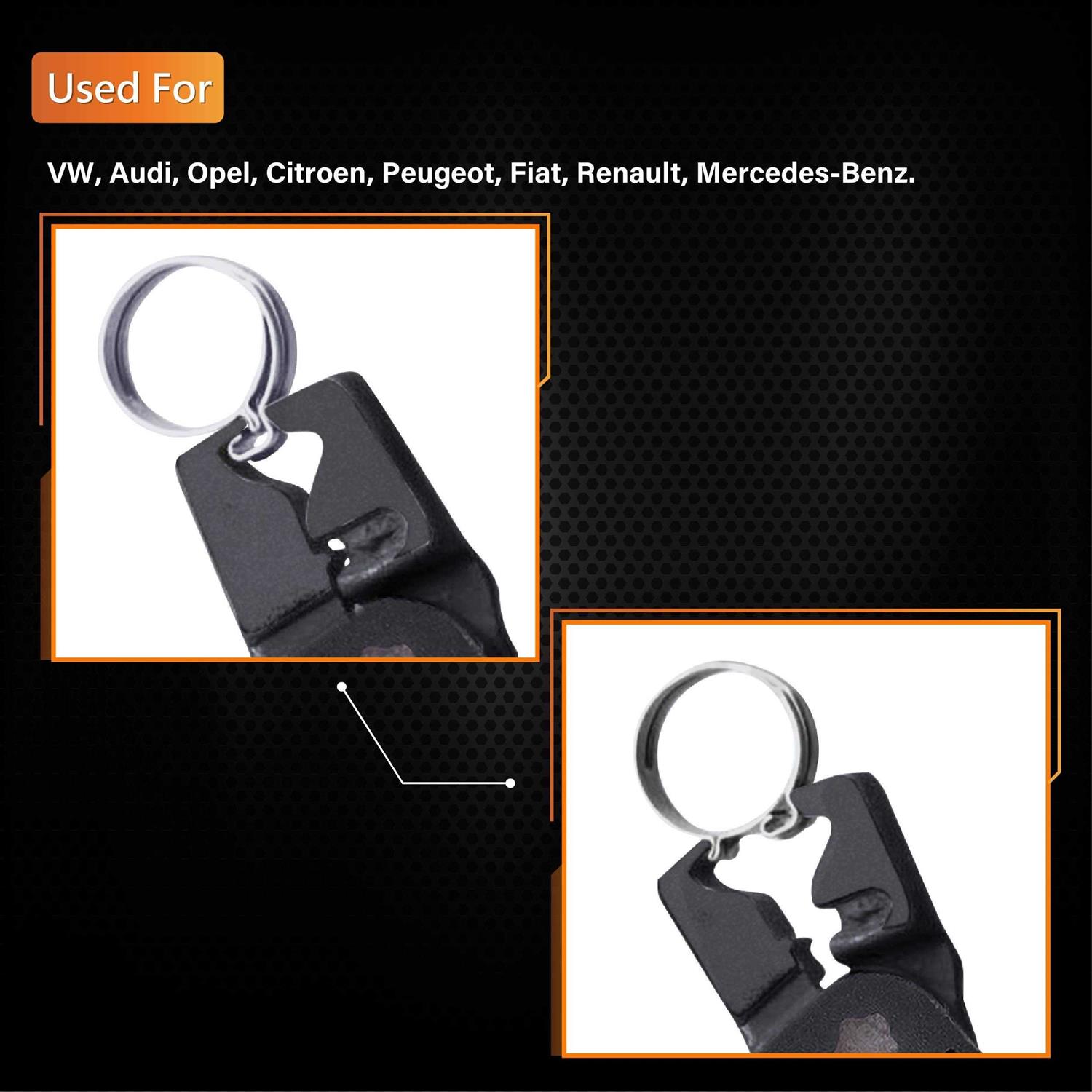 EWK Clic-R Hose Clamp Pliers Remove Install Clips for Mercedes Benz BMW Audi VW - Image 5