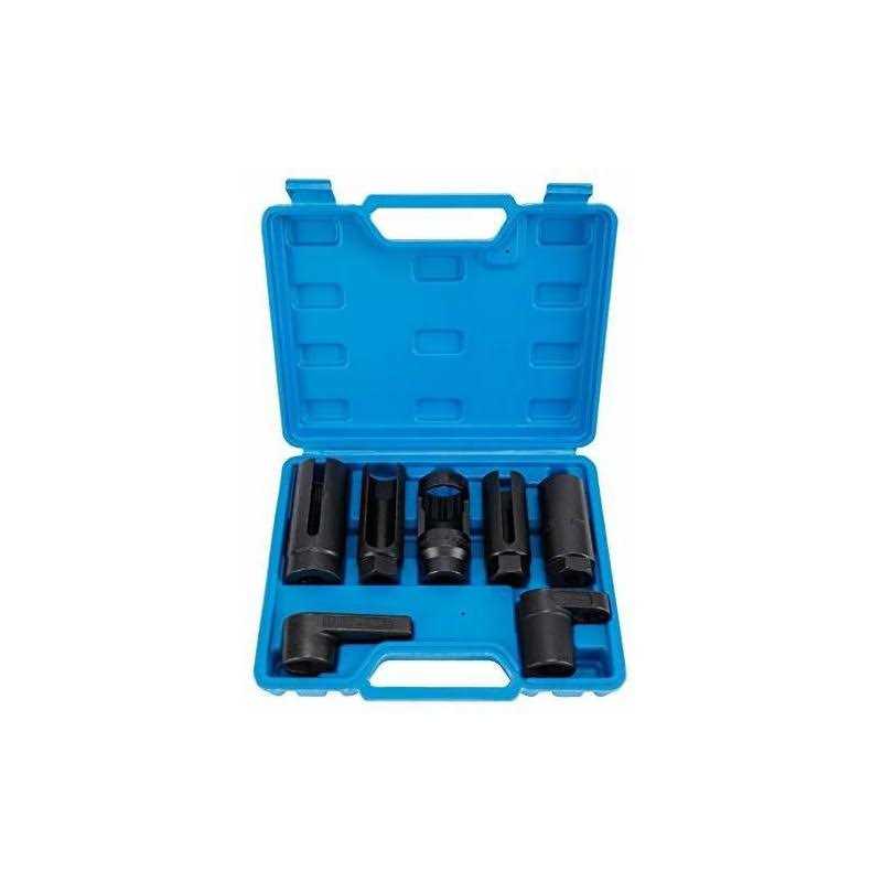 J&R Quality Tools 5Pc Set Oxygen Sensor Socket Wrench and Thread Chaser Set - Image 4