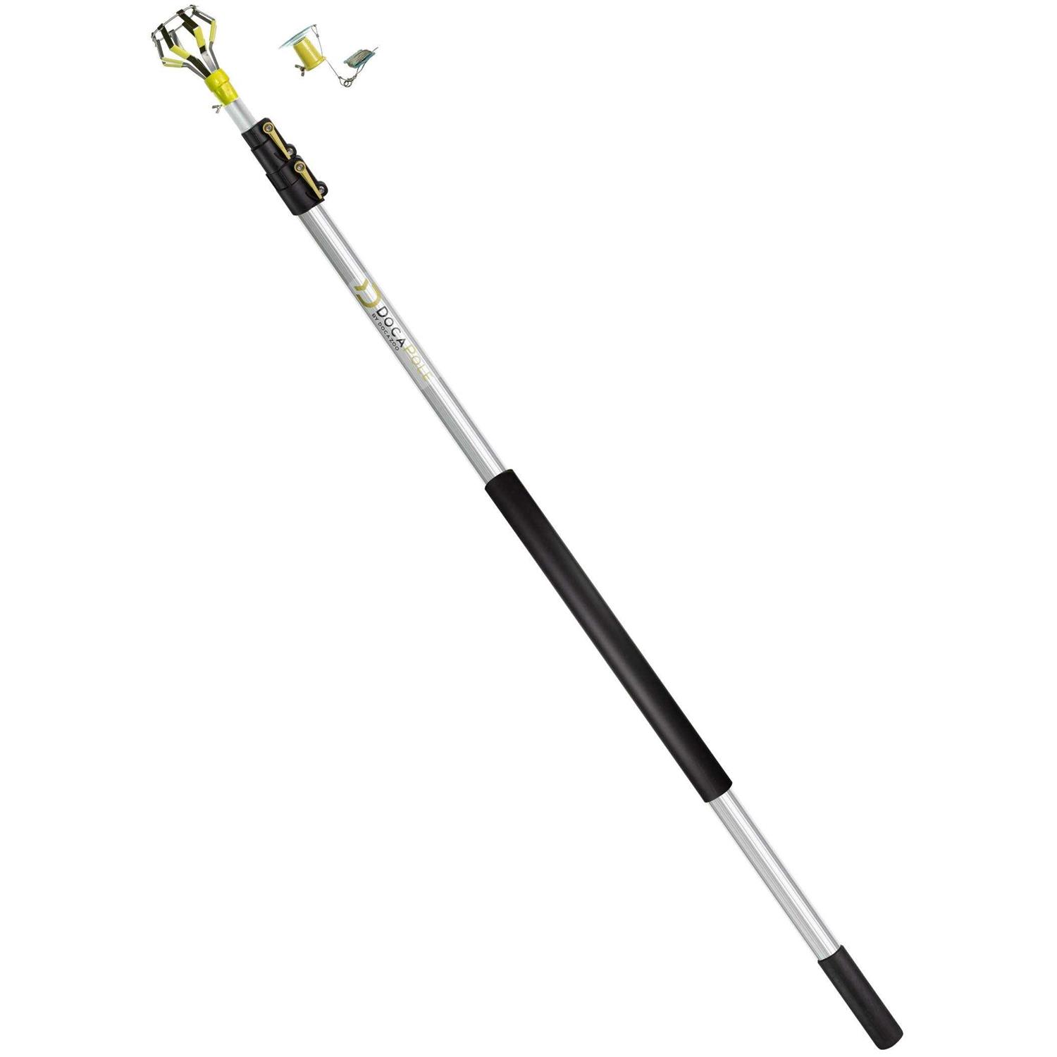 Docazoo Docapole 5-12 Foot High Ceiling Light Bulb Changer And Extendable Telescopic Extension Pole For High Ceilings And Recessed Lights Cage + Sucti - Image 4