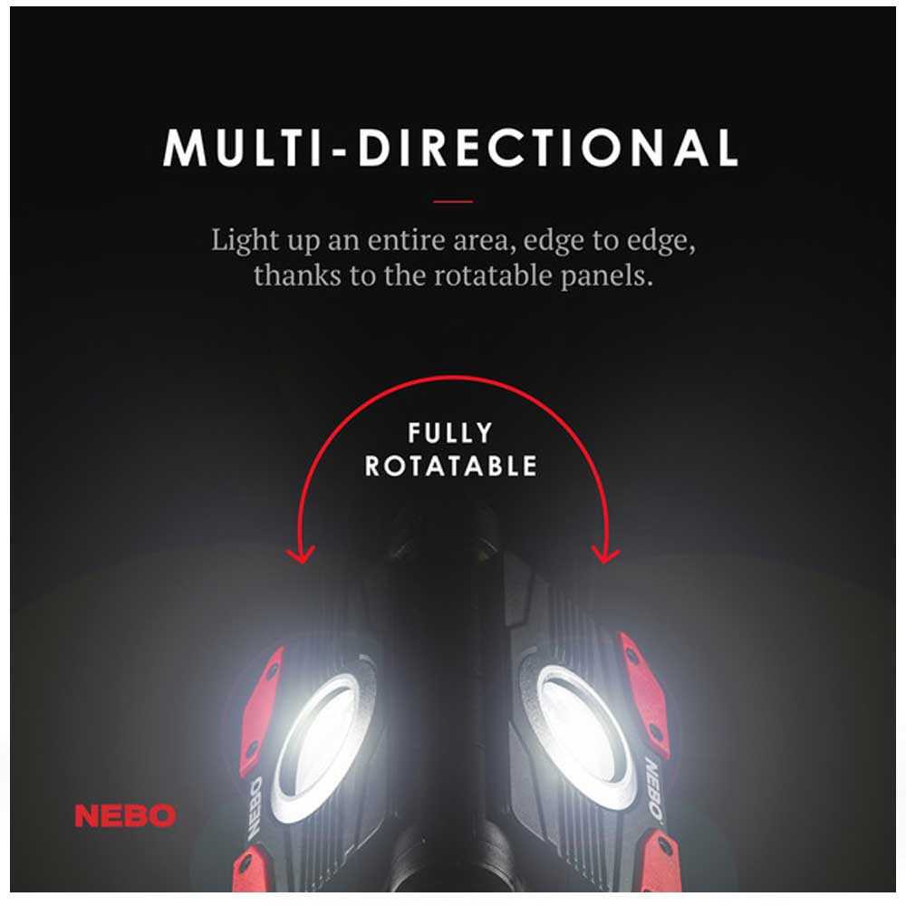 Nebo Omni 2K Rechargeable Work Light - Image 3