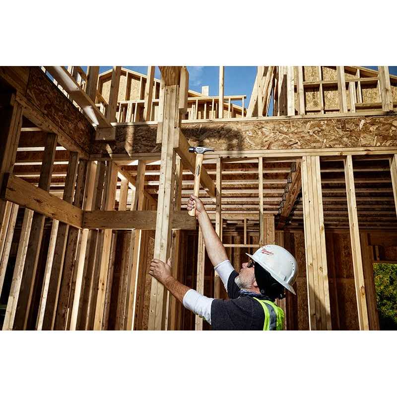 Stiletto TI14SC 14 oz Titanium Smooth Face Hammer Curved Hickory Handle - Image 4