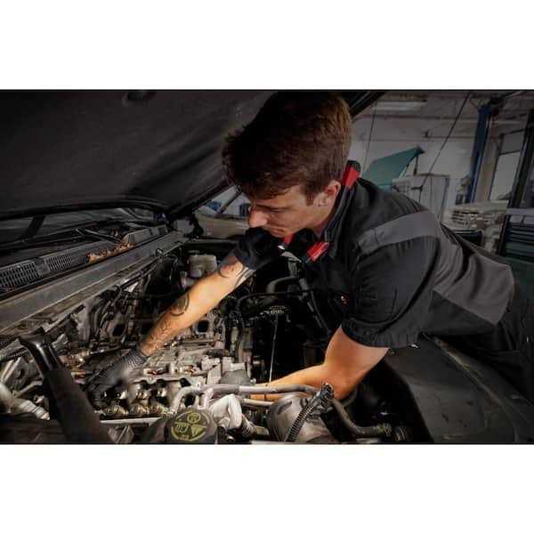 Milwaukee Tool 400 Lumens LED REDLITHIUM Rechargeable Neck Light and 445 Lumens LED R - Image 4