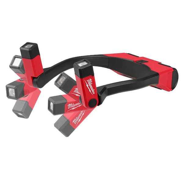 Milwaukee Tool 400 Lumens LED REDLITHIUM Rechargeable Neck Light and 445 Lumens LED R - Image 5