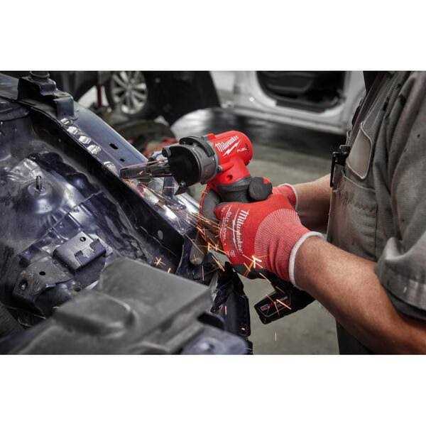 Milwaukee M12 FUEL 12-Volt Lithium-Ion Cordless 1/2 in. x 18 in. Bandfile with 1/2 in. Bandfile Contact Wheel Replacement - Image 4