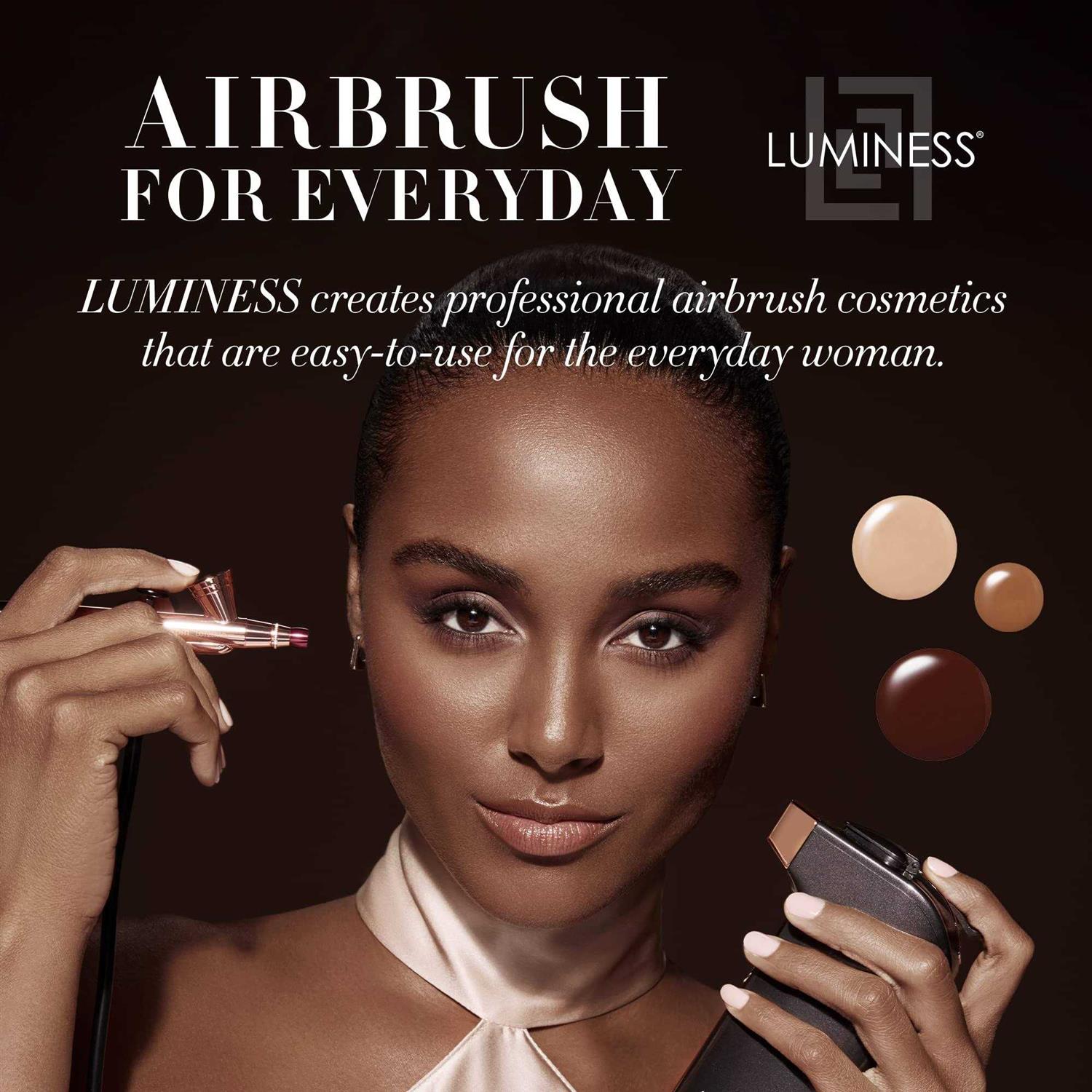 Luminess Breeze Duo Airbrush Makeup System Coverage 9-Piece Kit Includes 2x Silk Airbrush Foundation - Image 4