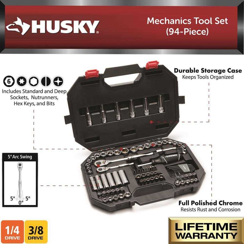 Husky H94MTS Mechanics Tool Set - Image 3