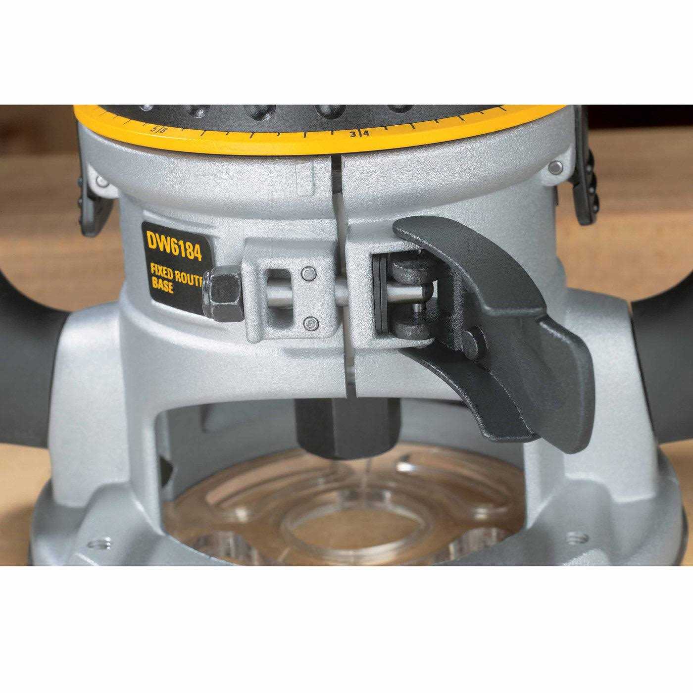 Dewalt DW618 2-1/4 HP Fixed Base Router - Image 5