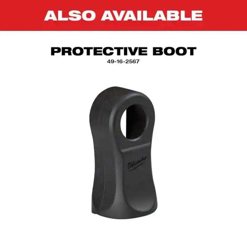 Milwaukee M12 FUEL 12V Lithium-Ion Brushless Cordless High Speed 1/4 in. Ratchet with 1/4 in. and 3/8 in. Rubber Boot - Image 5