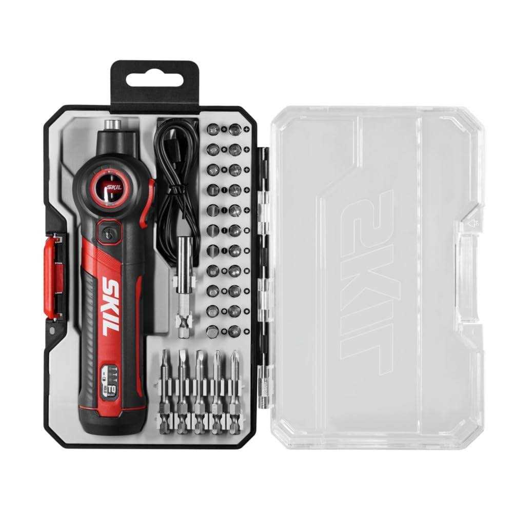 Skil Twist 2.0 Rechargeable 4V Screwdriver with 28 PC Bit Kit SD5619-02 - Image 3