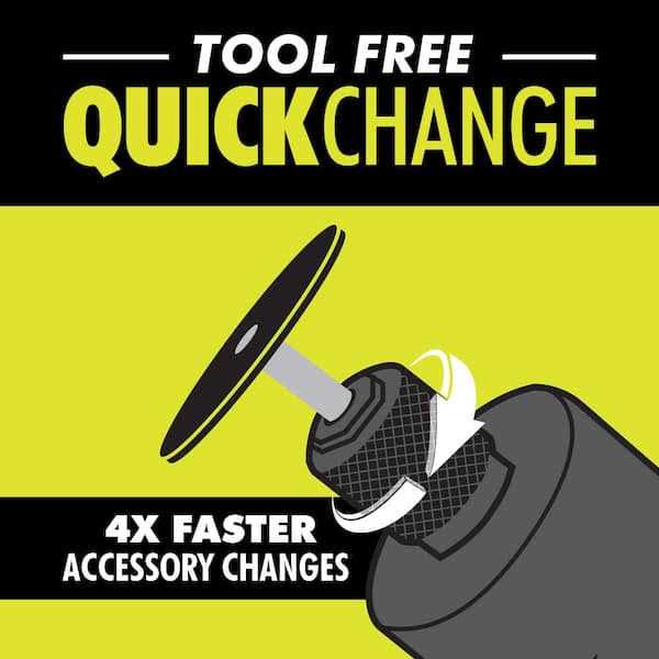 RYOBI Amp Corded Rotary Tool with Rotary Tool 37-Piece All-Purpose Kit - Image 3