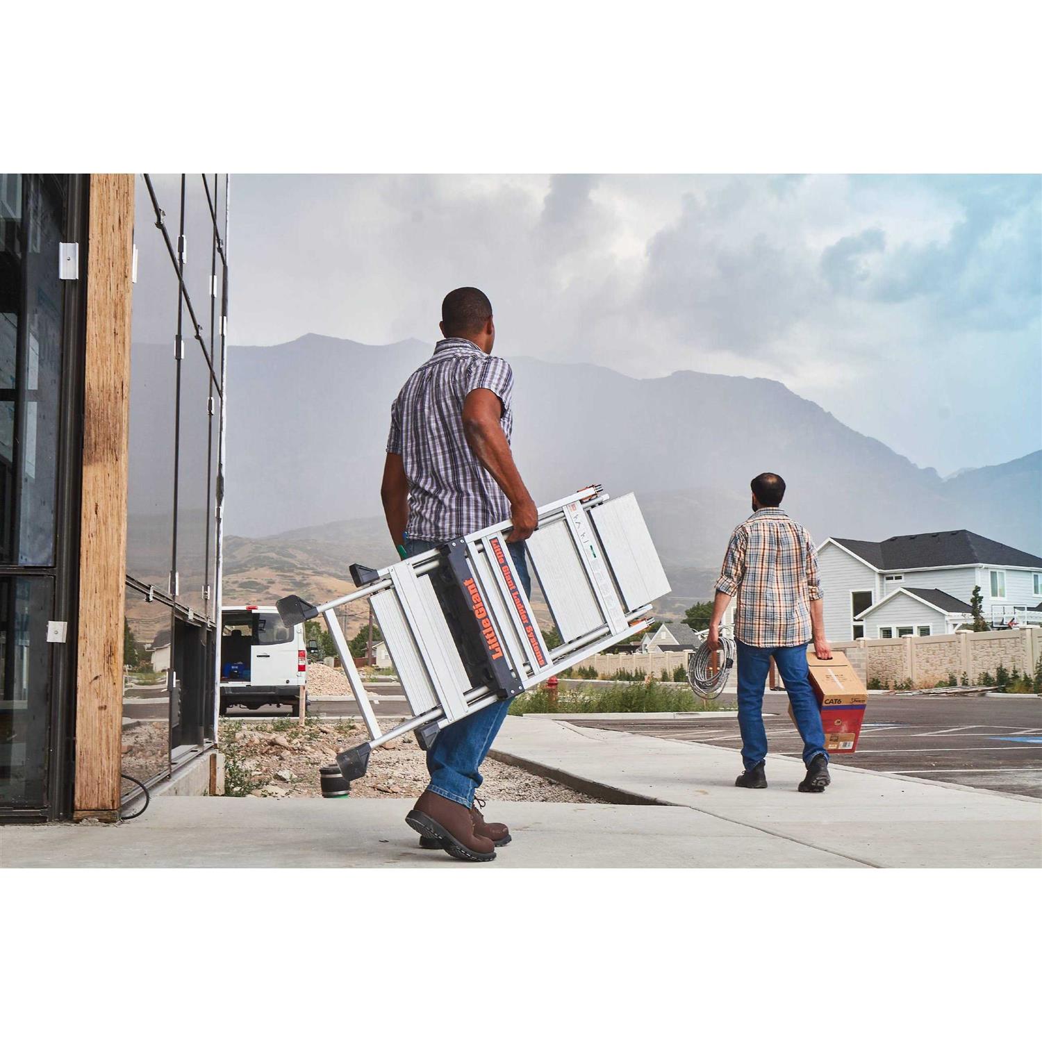 Little Giant 4-Step Aluminum Jumbo Step 11904 - Image 4