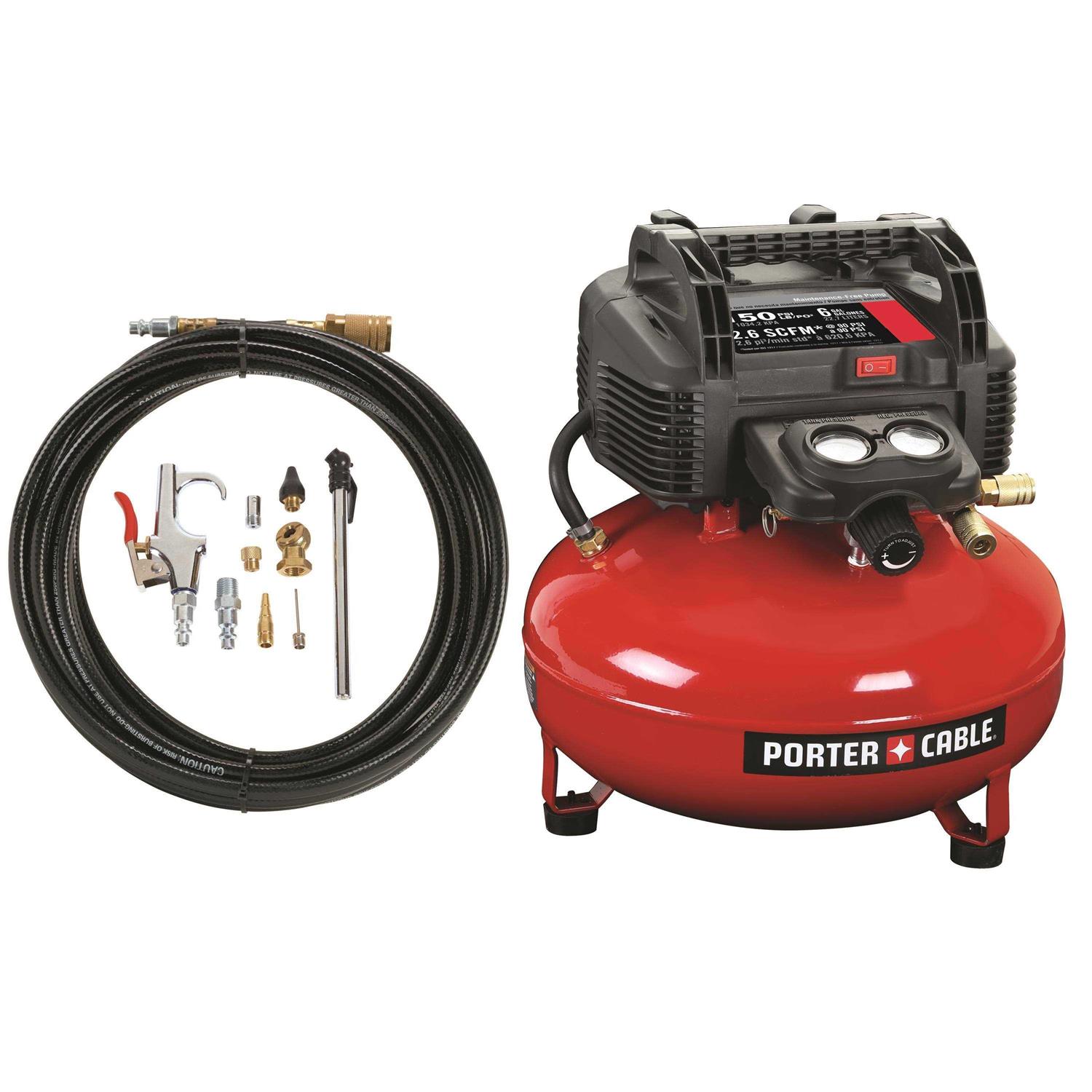 Porter Cable Pancake Compressor Kit C2002-WK