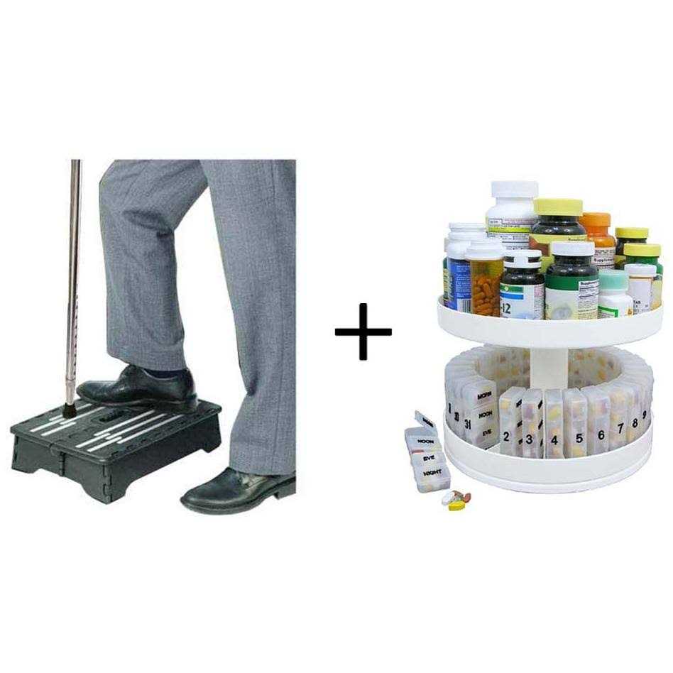 North American Wellness Portable Folding Step Stool - Image 4