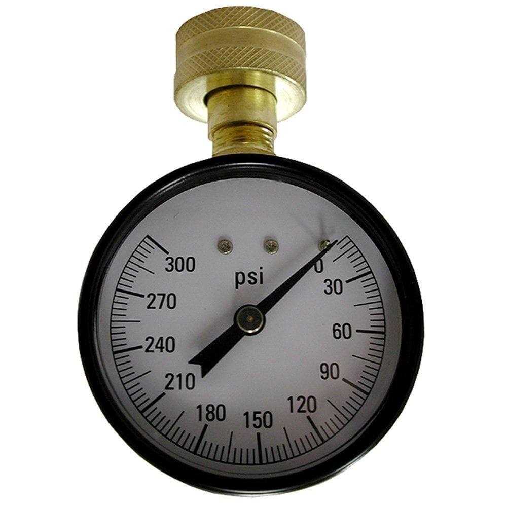 Jones Stephens 300 PSI Water Test Gauge J66300 - Image 3